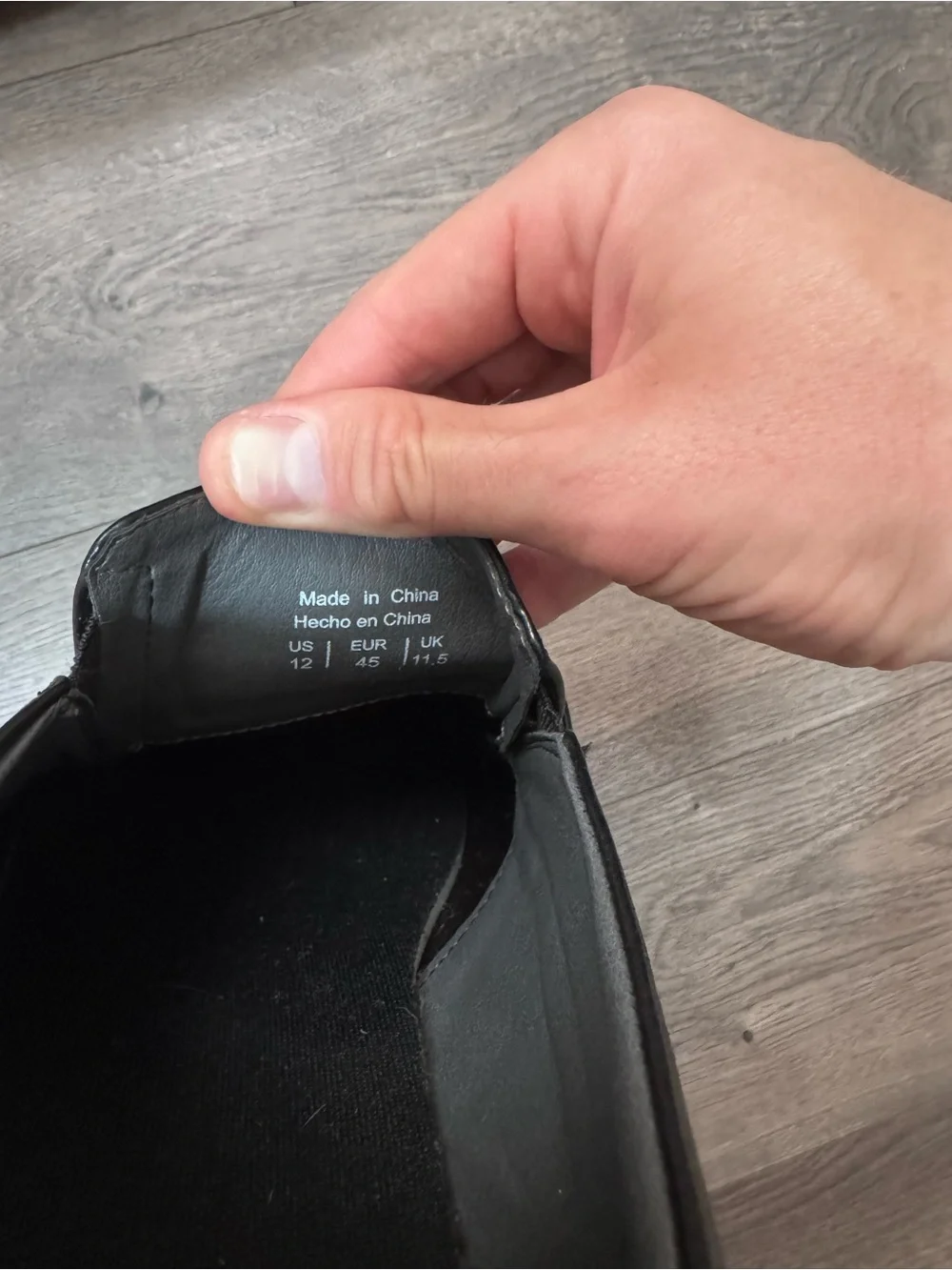 Steve Madden Black Leather Bit-Detail Slip-On Loafers